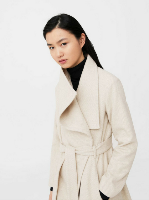 White wool coats hotsell